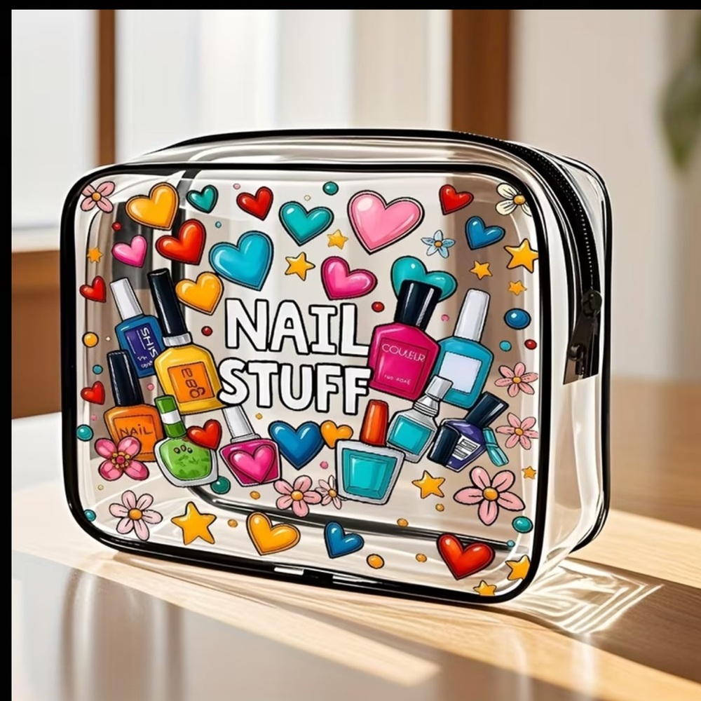 Nail Stuff Cute Graphic Bag 3 pack